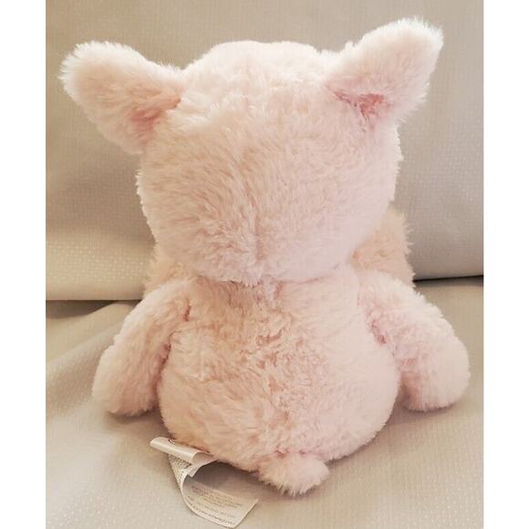 Animal Adventure Pink Pig Stuffed Animal Plush Toy Embroidered Eyes - Picture 3 of 11